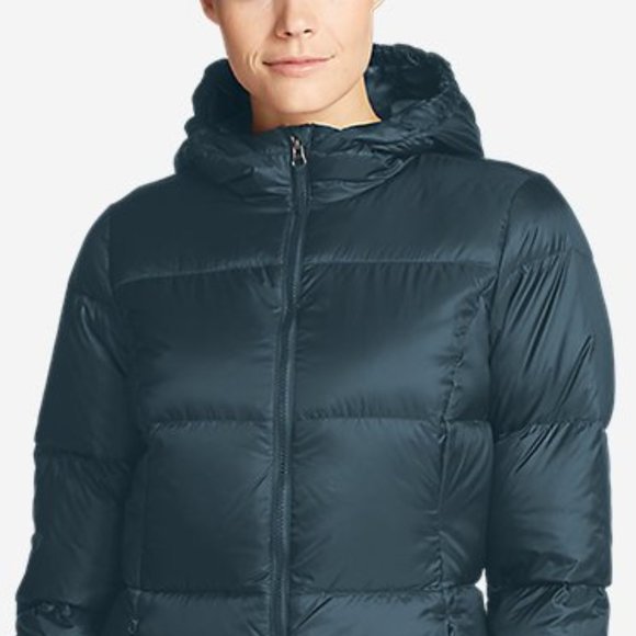 Eddie Bauer Women's Hooded Luna Peak Down Parka M - Picture 6 of 6